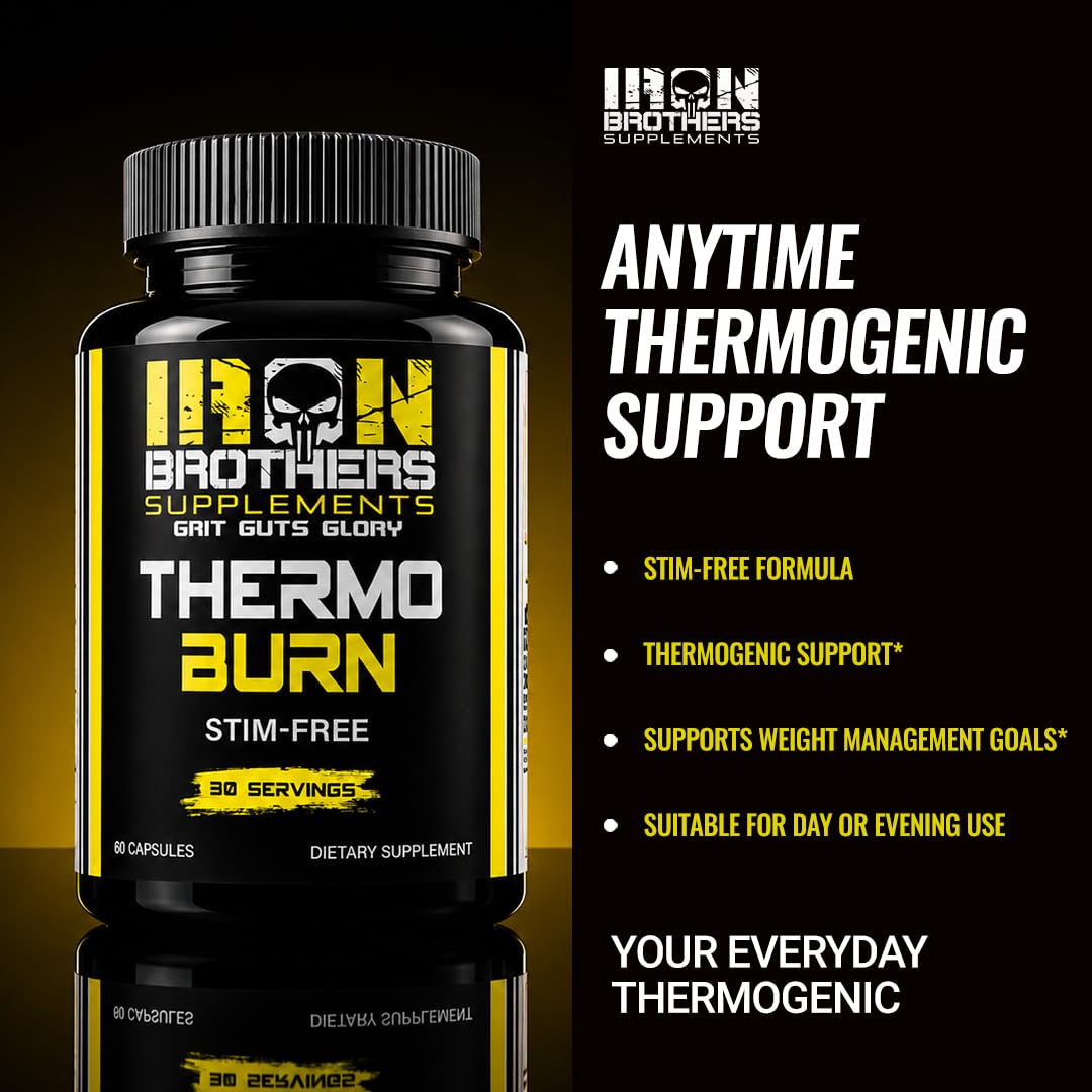 Iron Brothers Stimulant Free Fat Burner - 60 Capsules - image 4