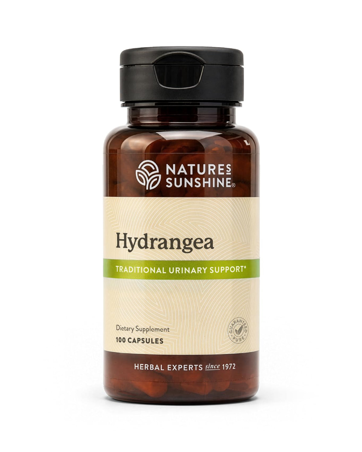 Nature's Sunshine Hydrangea 650mg Urinary Support - 100 Capsules