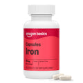 Amazon Basics Iron 18mg for Energy Support - 195 Capsules