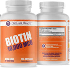 ProCare Health Biotin 10,000mcg - 120 Capsules