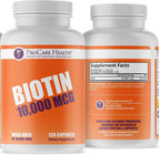 ProCare Health Biotin 10,000mcg - 120 Capsules