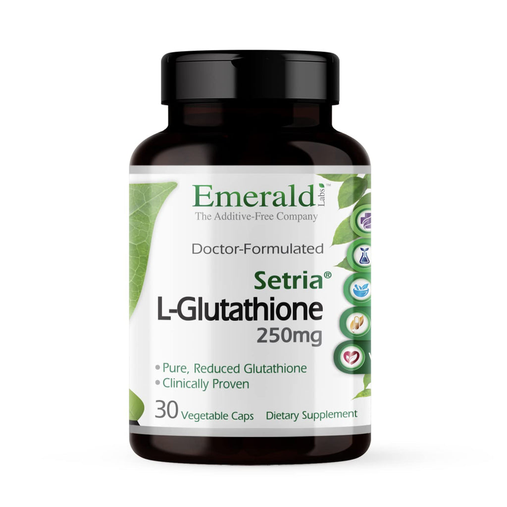 EMERALD LABS Setria L-Glutathione Immune Support - 30 Vegetable Capsules
