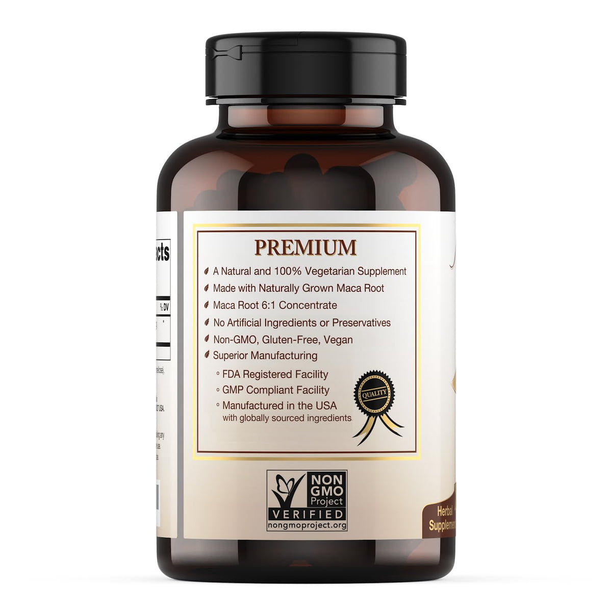 Natural Choice Botanicals Organic Maca Root 750 mg - 120 Capsules - image 4