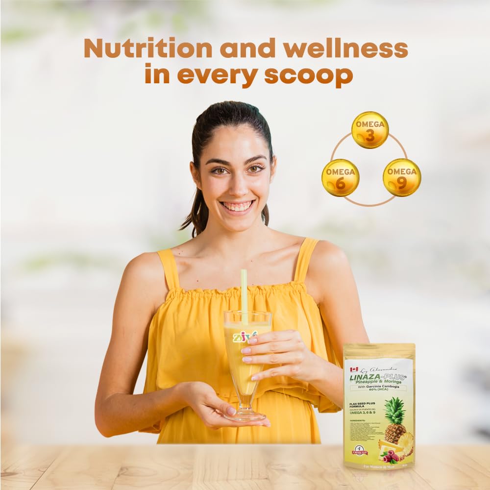 Liz Alexandra Linaza Plus Flaxseed with Pineapple & Garcinia - 16oz - image 5