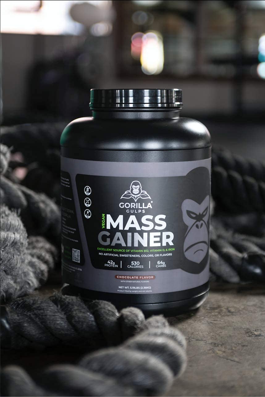Gorilla Gulps Vegan Mass Gainer