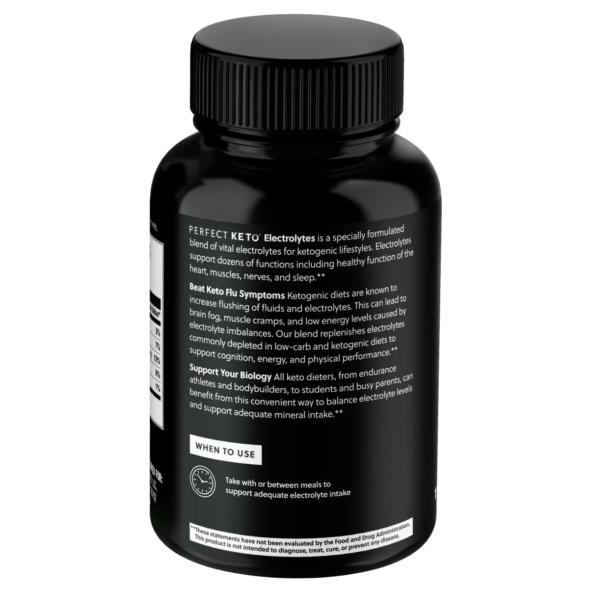 Perfect Keto Electrolytes Hydration Supplement - 120 Capsules - image 7