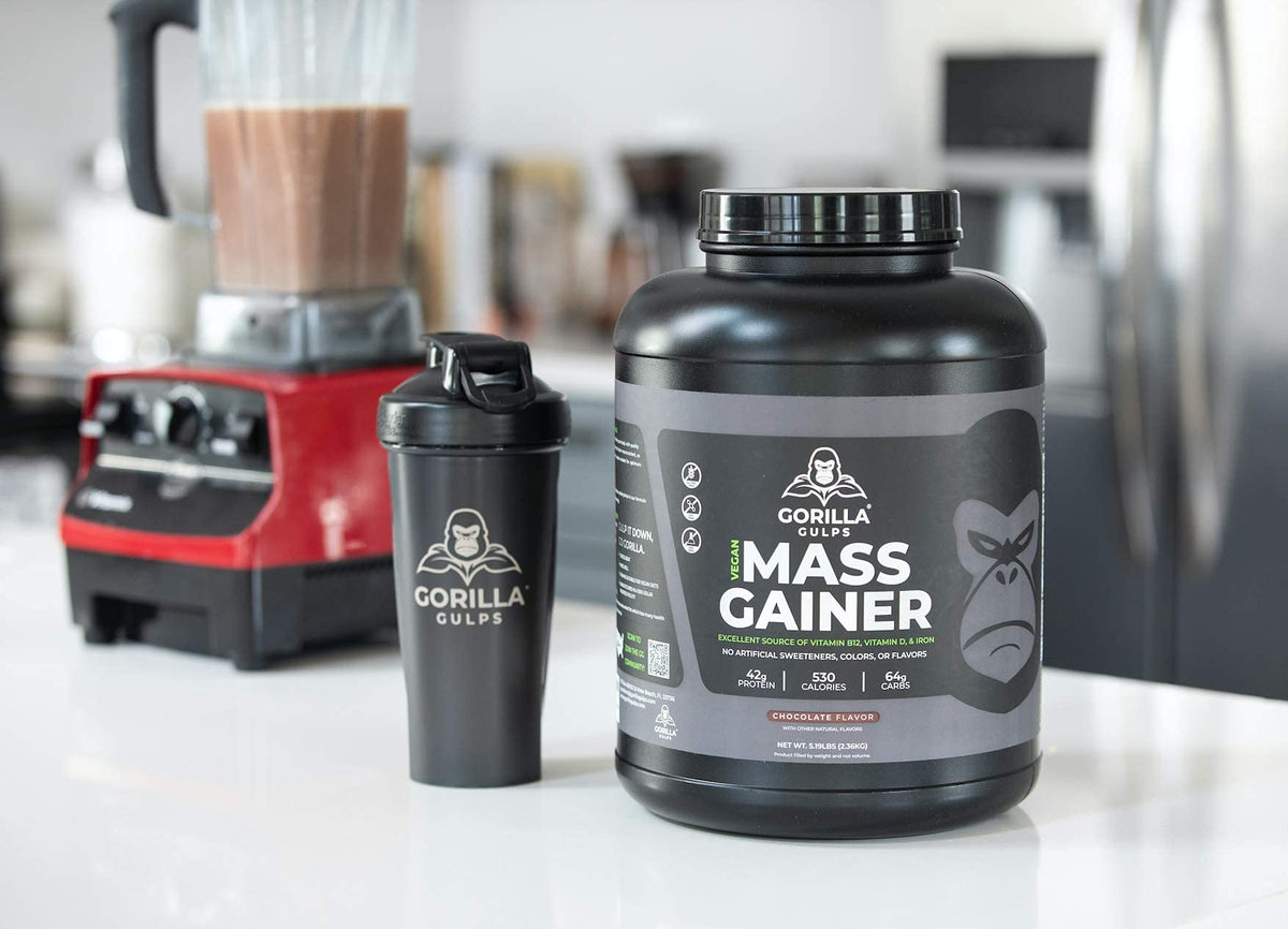 Gorilla Gulps Vegan Mass Gainer