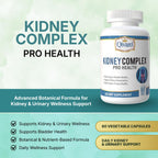 Qivaro Kidney Complex Pro-Health Supplement - 60 Vegetable Capsules - image 2