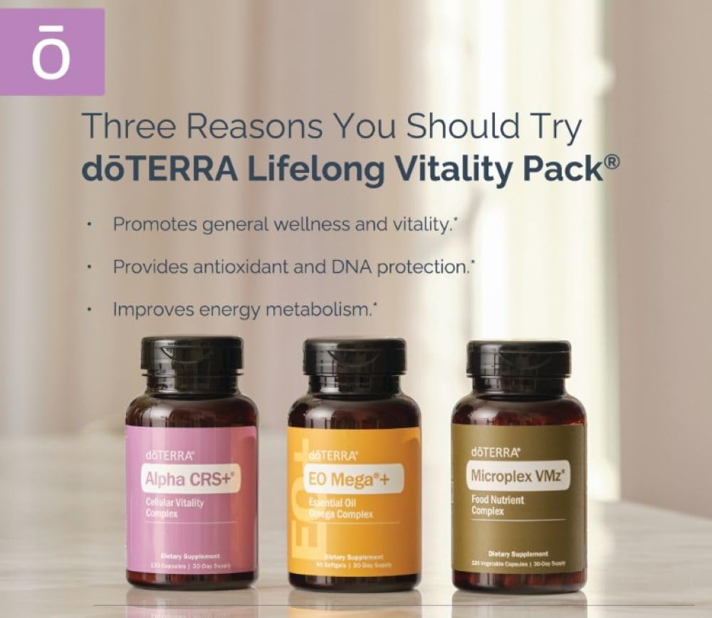 doTERRA Lifelong Vitality Pack - Vitamin & Mineral Supplement - image 3