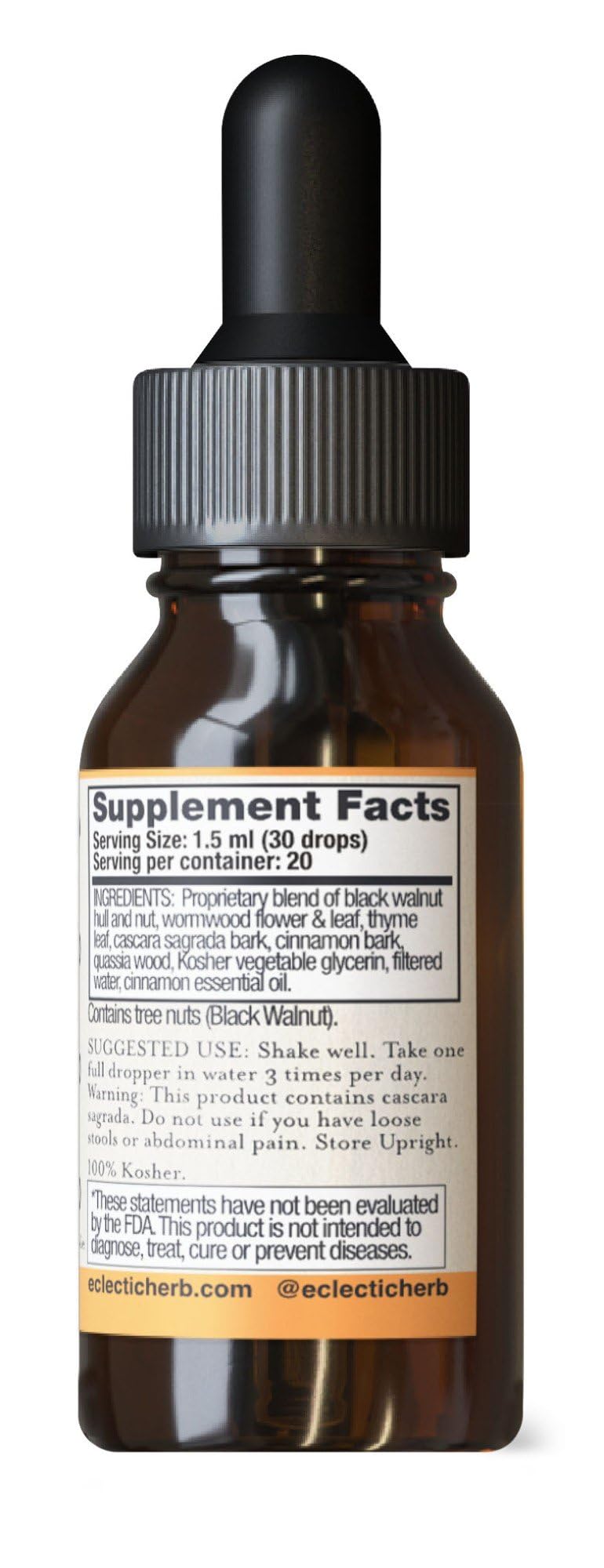 Eclectic Institute Black Walnut Wormwood Glycerite - 1 Fl Oz - image 2