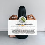Beautifully Bamboo Silica Rich Bamboo Tea for Hair, Skin, Nails - 30 Bags - image 3