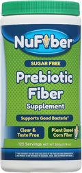 NuFiber Daily Prebiotic Fiber Powder for Digestive Health - 125 Servings