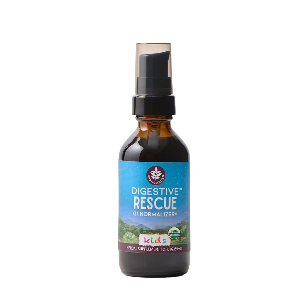 WishGarden Herbs Digestive Rescue for Kids Tummy Tincture - 2 Fl Oz