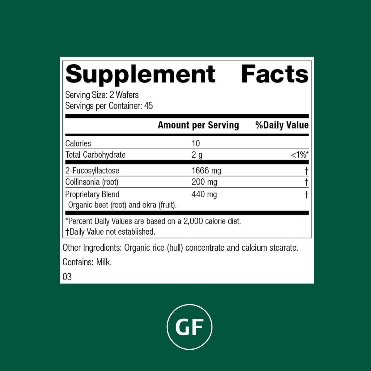 Standard Process GI Stability Gut Microbiome Support - 90 Wafers - image 2