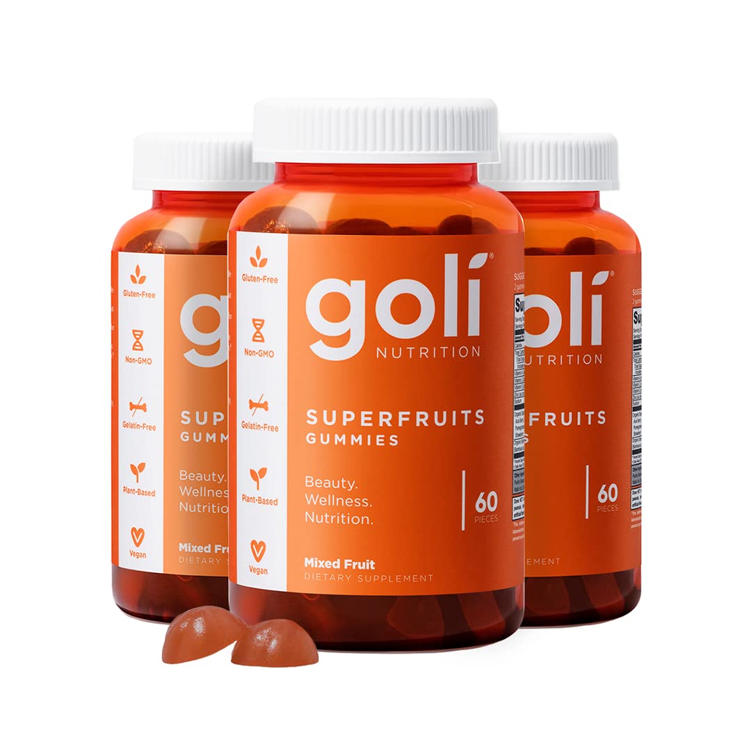 Goli Gummy Superfruits Beauty Wellness Nutrition Vegan