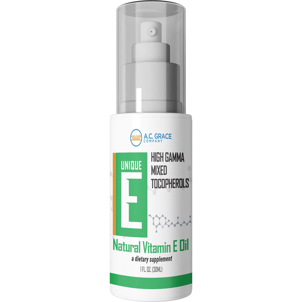 UNIQUE E Mixed Tocopherols Concentrate Liquid - 1 fl oz