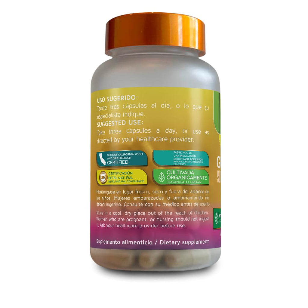 Betel Natural Guanabana Graviola Capsules - 90 Capsules - image 3