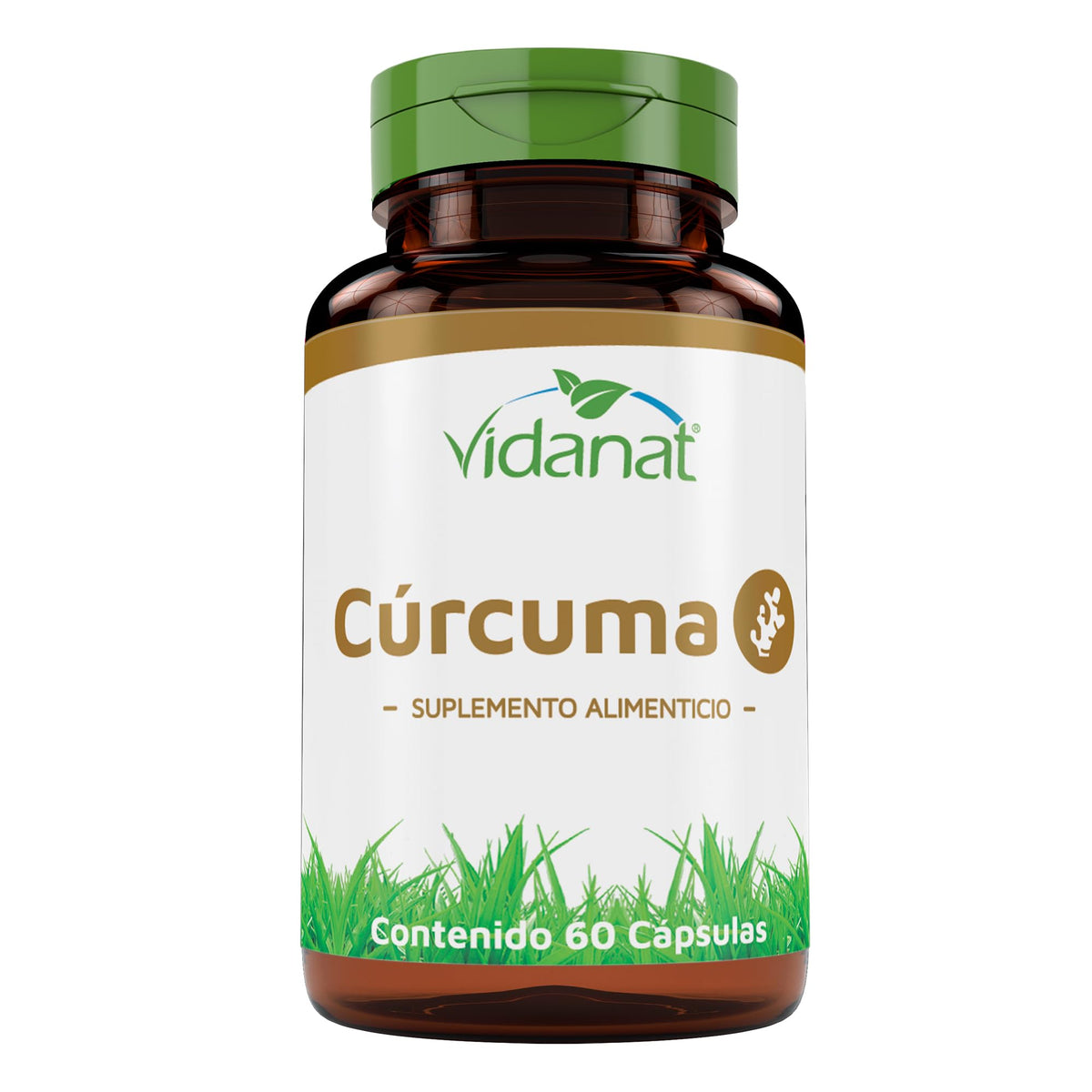 Vidanat Turmeric Curcumin Joint Support & Immune Health - 60 Capsules