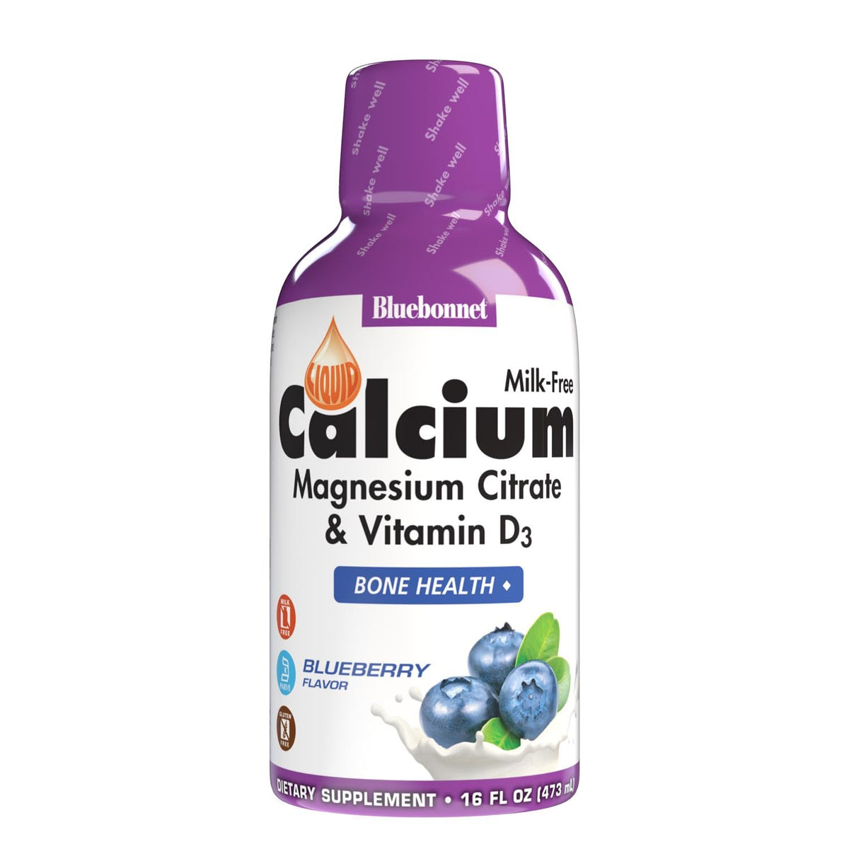 Bluebonnet Nutrition Liquid Calcium Citrate Magnesium Citrate