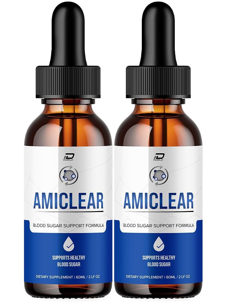 Indelo Amiclear Drops Grape Seed Extract Supplement - 2 Pack