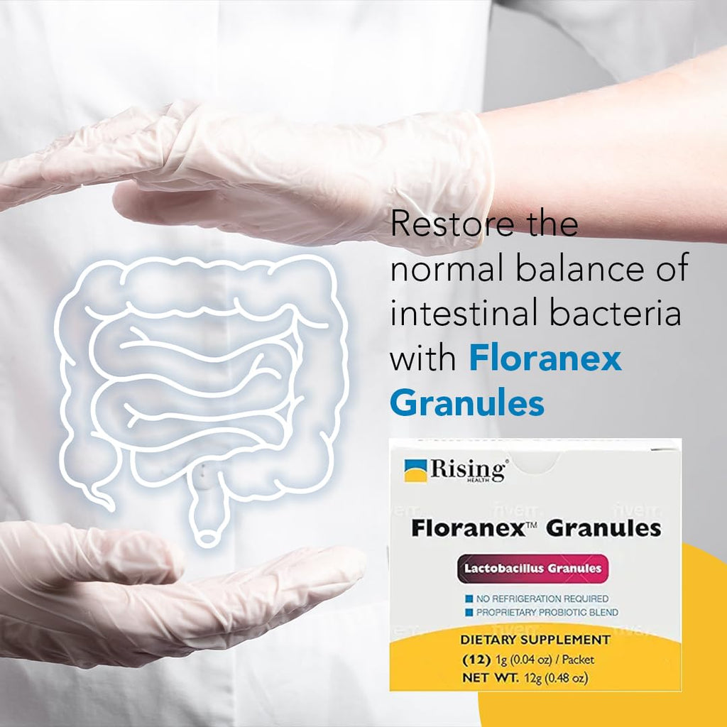 Rising Health Floranex Lactobacillus Probiotic Granules - 12 Packets - image 4