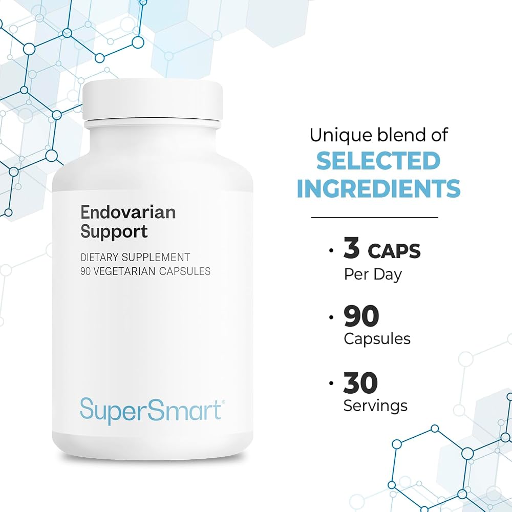 Supersmart Endovarian Support Advanced Formula - 90 Vegetarian Capsules - image 4