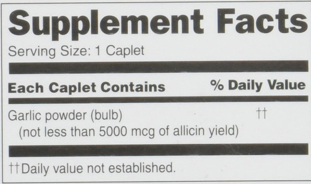 AB Garlique Dietary Supplement - 60 Caplets - image 3