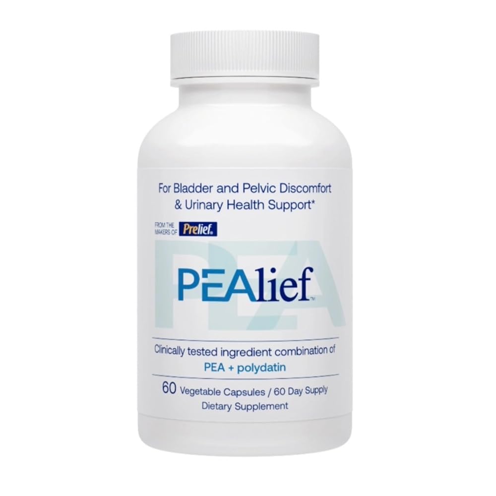 PEAlief PEA + Polydatin Bladder & Urinary Support - 60 Capsules