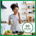 UNIQUE E GG-Gold 150mg Geranylgeraniol Supplement - 60 Softgels - image 5