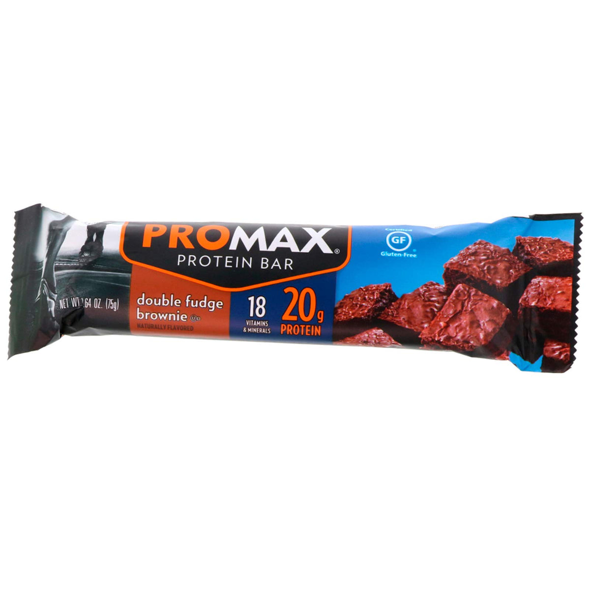 Promax Energy Bar Double Fudge Brownie - 12 Bars - image 4