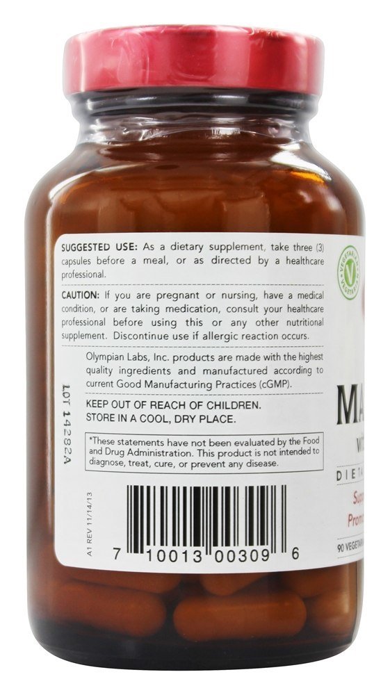 Olympian Labs Malic Acid with Magnesium - 90 Capsules - image 3