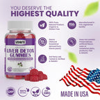VIDAVITE Liver Cleanse Detox & Repair Gummies - 60 Count - image 4