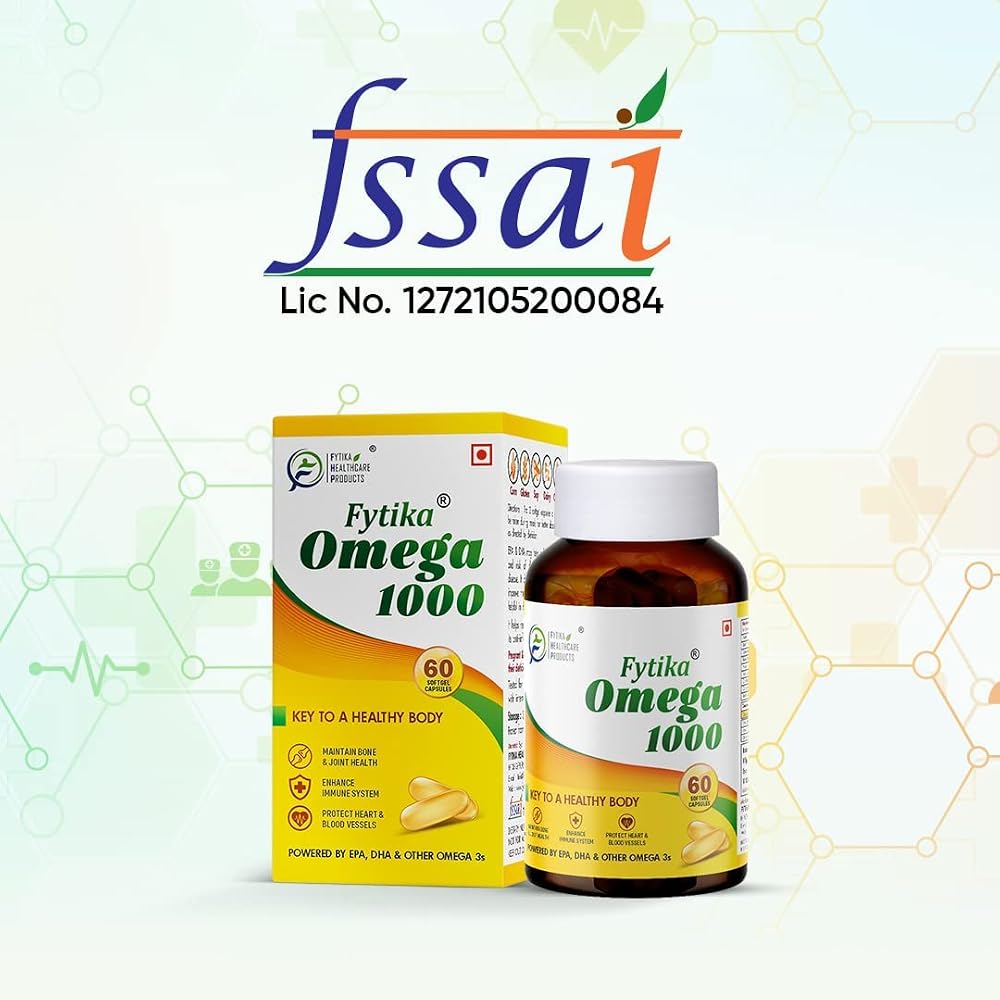 FHC Omega 3 Fish Oil 1000mg - 60 Capsules - image 6