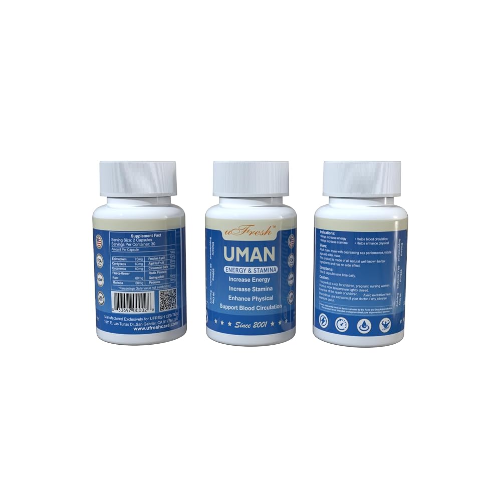 uFresh Uman Energy & Stamina Supplement