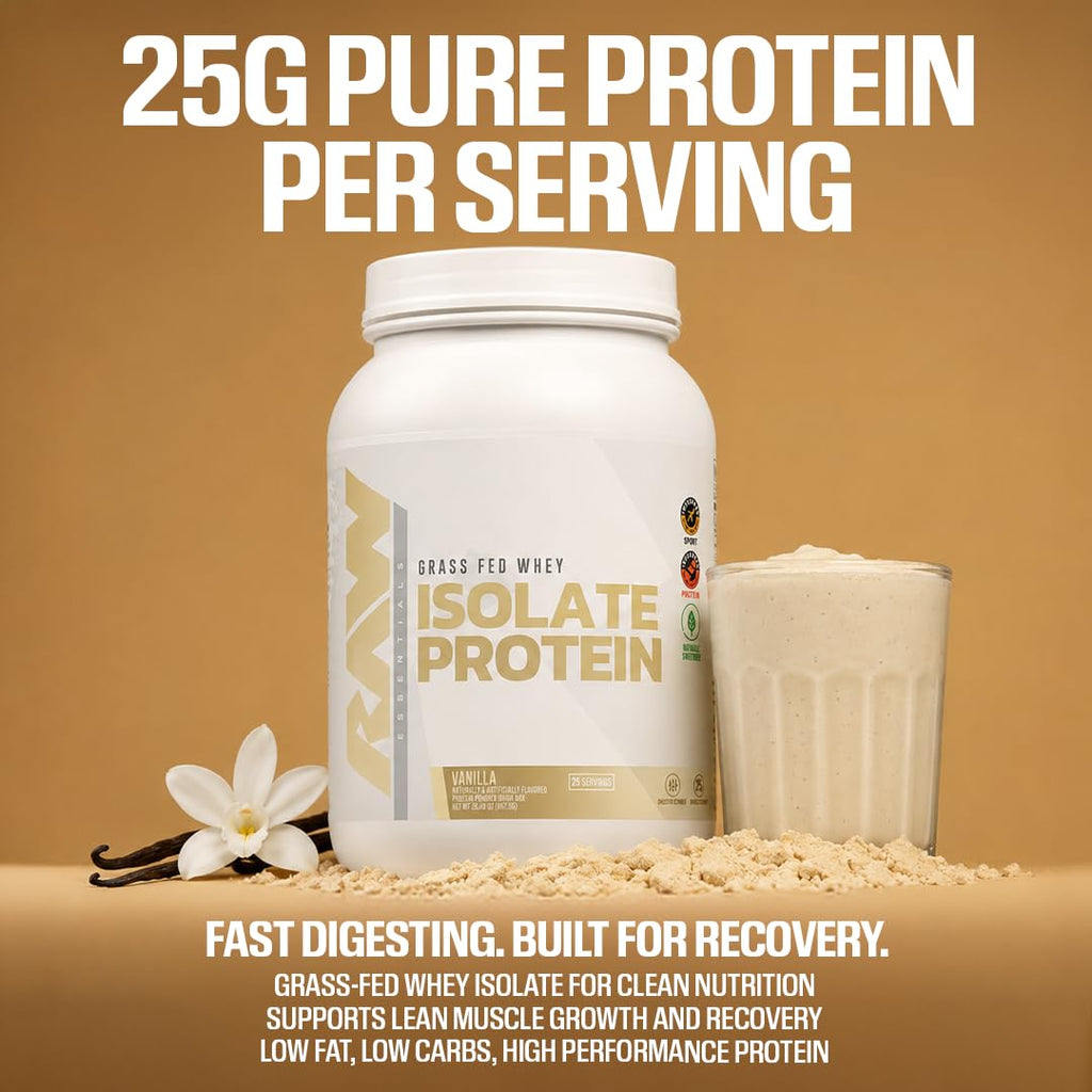 RAW Whey Protein Isolate Powder