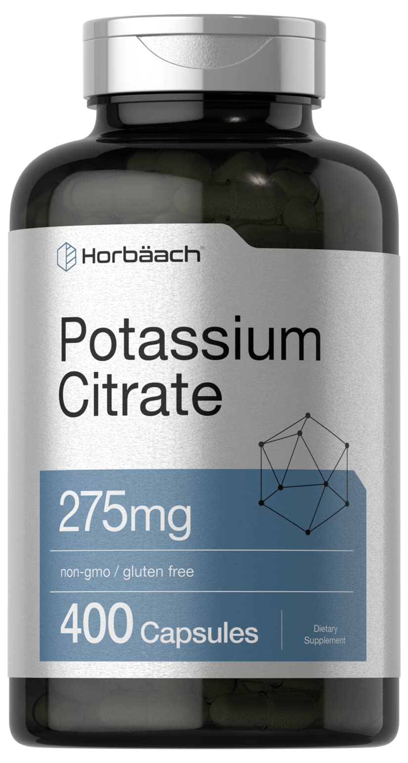 Horbäach Potassium Citrate 275 mg - 400 Capsules