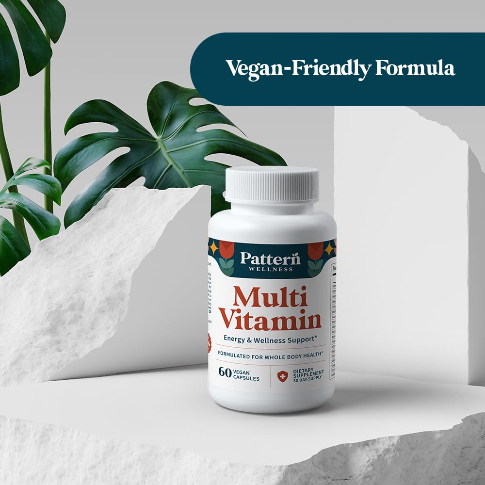 Pattern Wellness Multivitamin for Men & Women - 60 Vegan Capsules - image 8