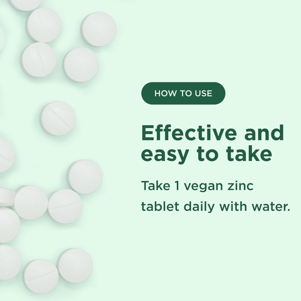 Yuve Naturals Vegan Zinc 50 mg - 100 Tablets - image 4