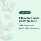 Yuve Naturals Vegan Zinc 50 mg - 100 Tablets - image 4