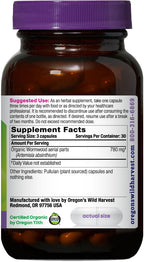 Oregon's Wild Harvest Wormwood Organic Herbal Supplement - 90 Capsules - image 2