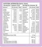 Generic Omega 3 Fish Oil 1000mg with Multivitamin - 60 Softgels - image 7