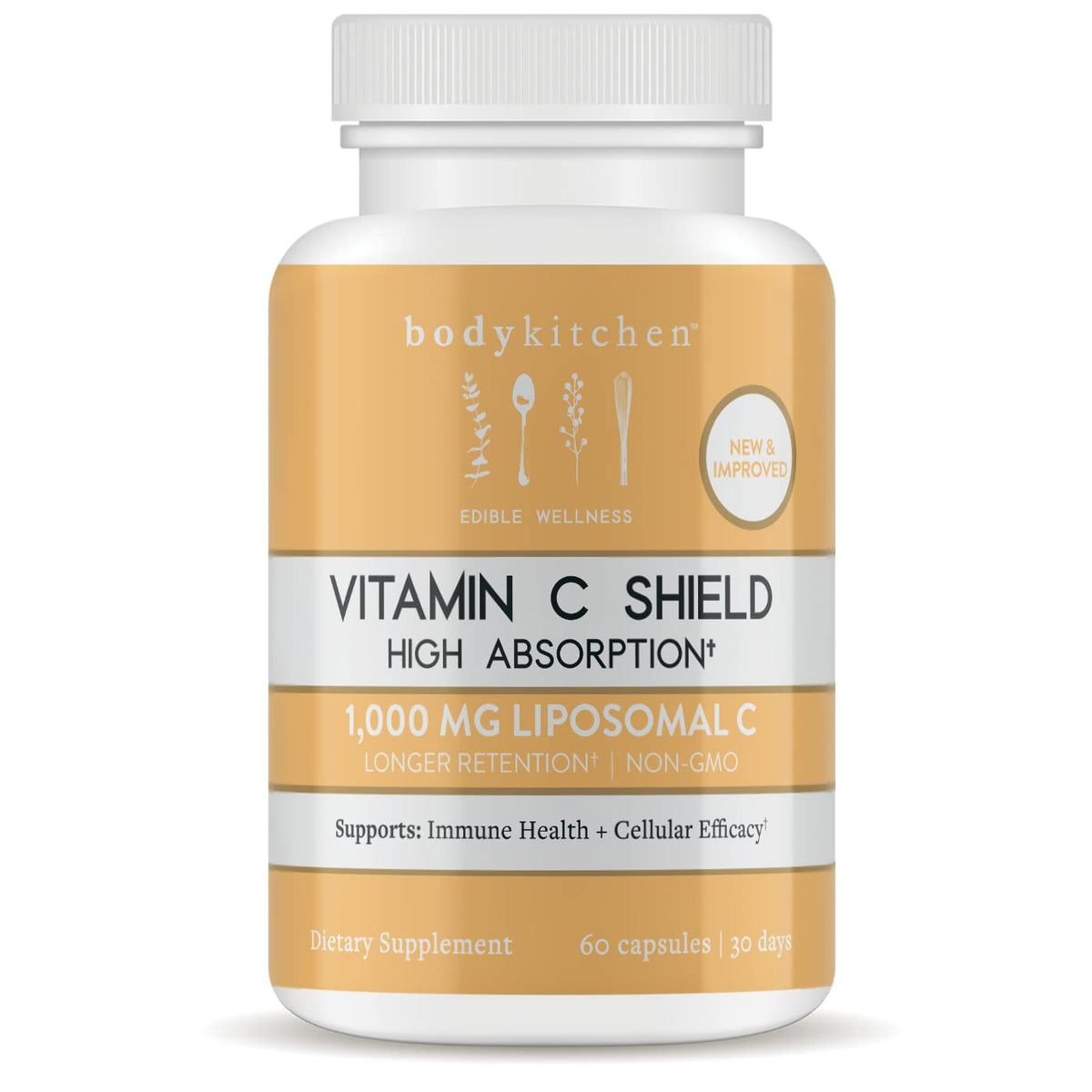 Body Kitchen Liposomal Vitamin C Shield PureWay-C 1000mg - 60 Capsules
