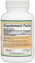 Double Wood Supplements Beta Ecdysterone 500mg - 120 Capsules - image 3