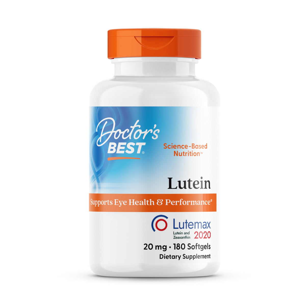 Doctor's Best Lutein Featuring Lutemax