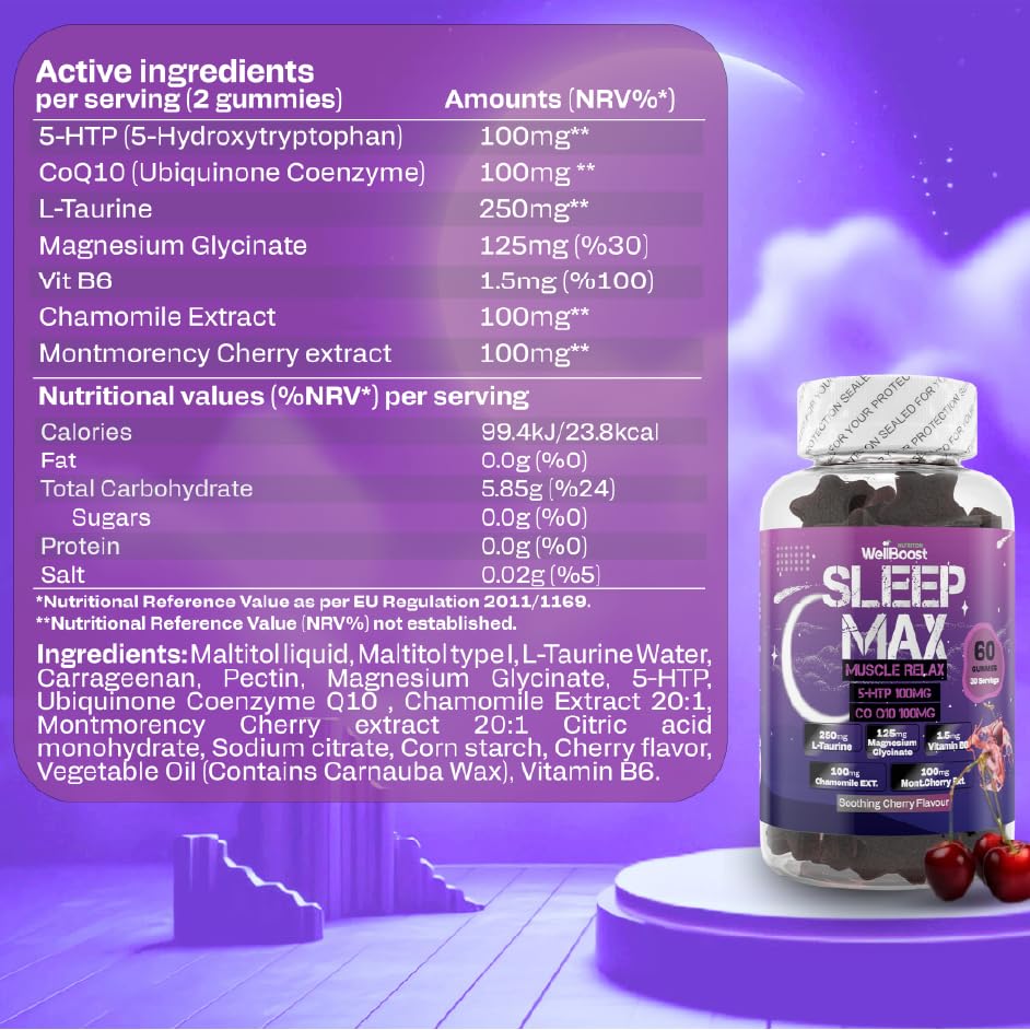 WellBoost Sleep Max Gummies for Sleep - 90 Gummies - image 5