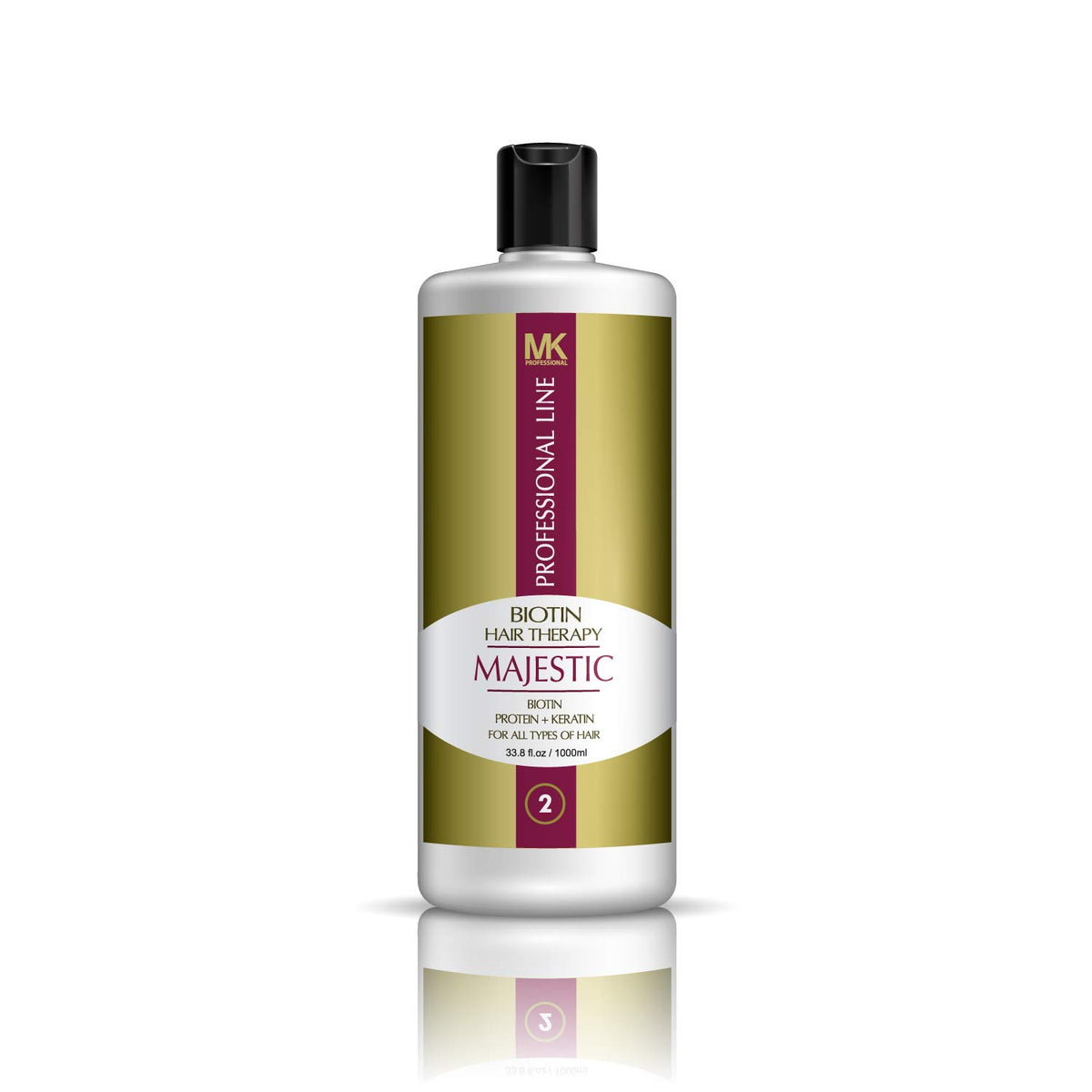 Majestic Keratin Hair Biotin Therapy 1000ml - Formaldehyde Free