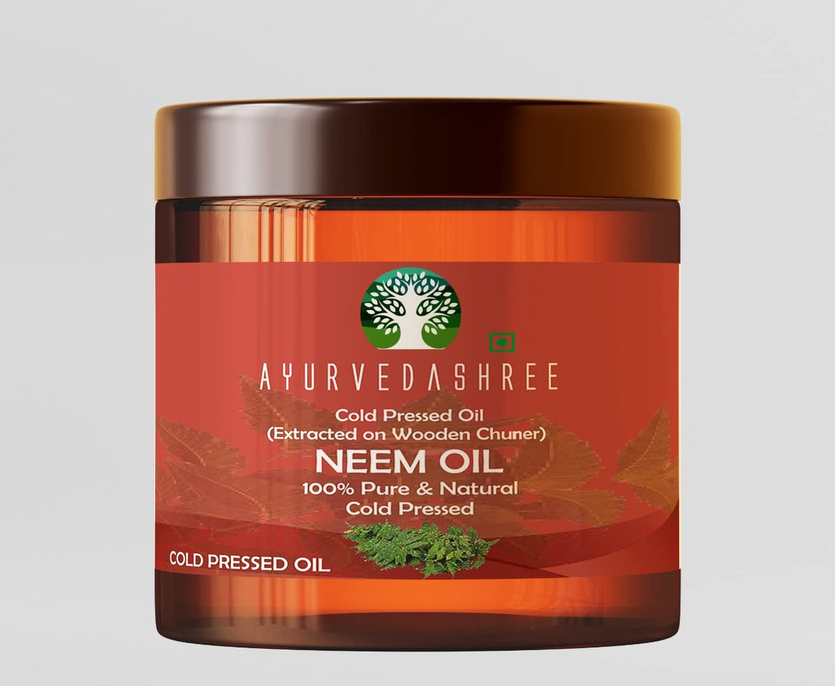 AYURVEDASHREE Cold Pressed Neem Oil - 100 mL