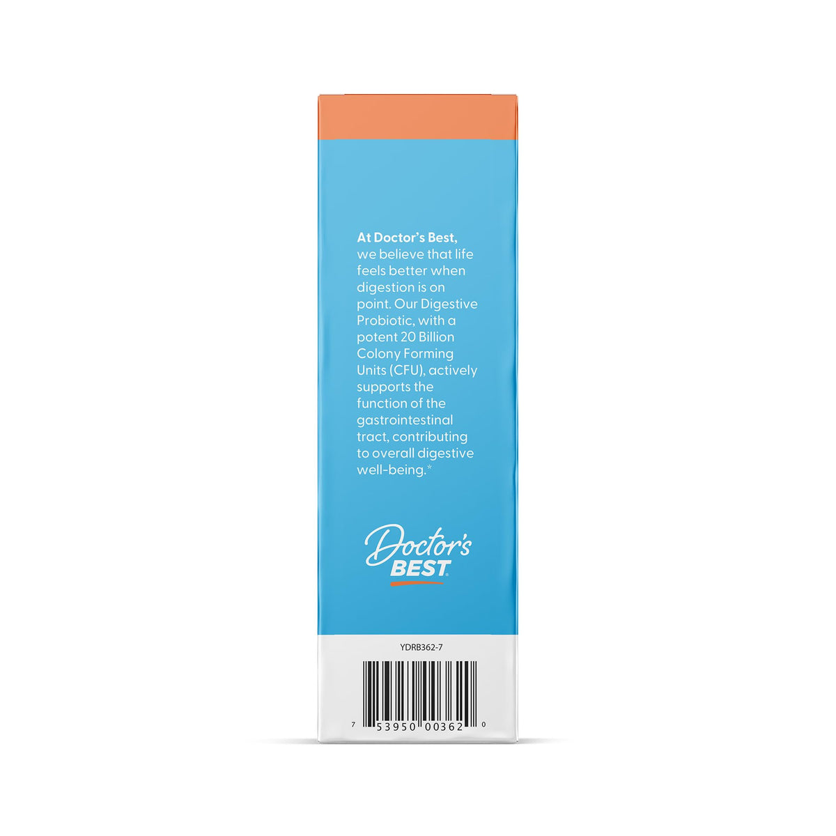 Doctor's BEST Digestive Probiotic Capsules - 30 Vegetarian Capsules - image 3