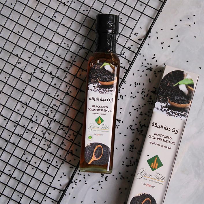 Green Fields Black Seed Oil Cold Pressed, 250ml (8.45 fl oz) - image 3