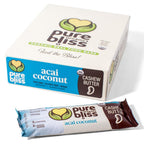 Pure Bliss Organics Acai Coconut Real Food Bar - 12 Pack